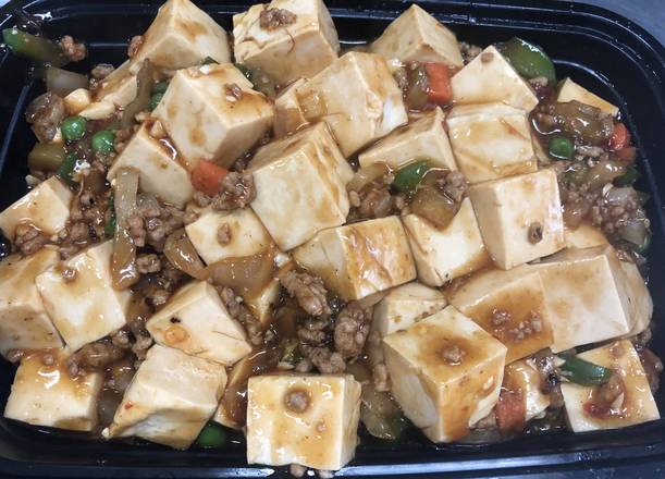 Mapo Tofu with ground pork 麻婆豆腐